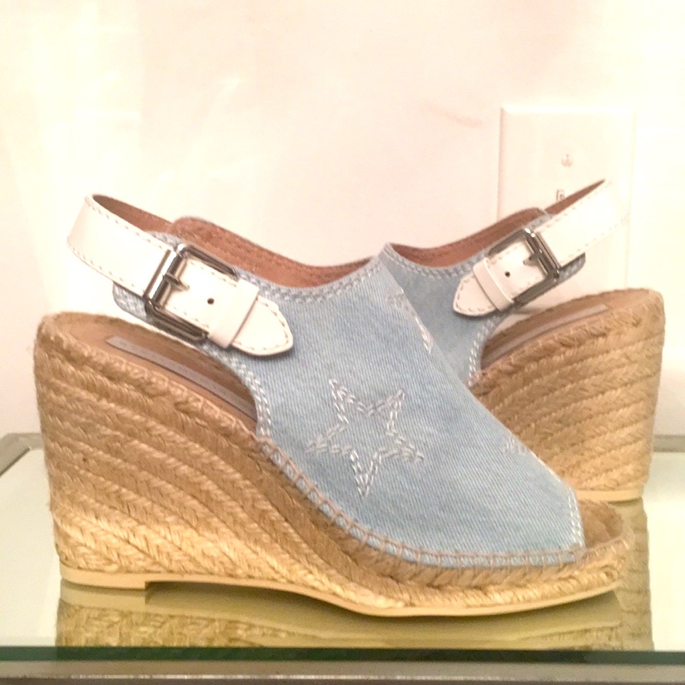 Stella McCartney denim shoes
